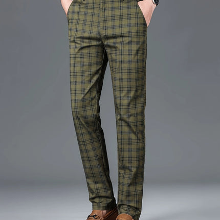 Men's Classic Plaid Pants #25627027 - Pants | Khaki / 30