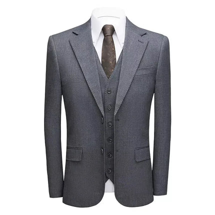 Men's 3 Piece Wedding Suit  #K8130