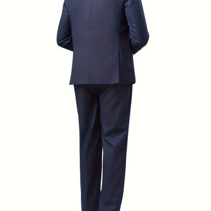 Men's Formal 2pcs Suit #25062390 - Suits | Blue / XS