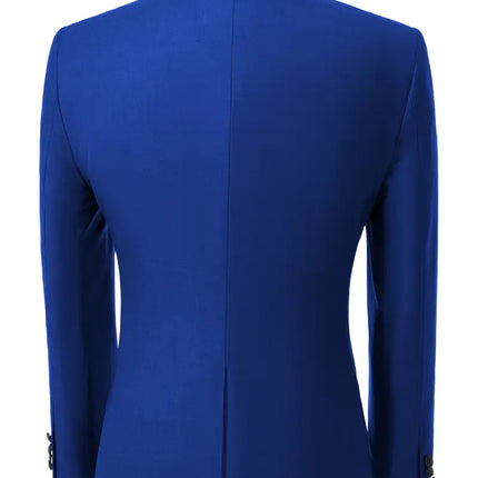 Men's 3pcs suit #311 - | Black / XXS