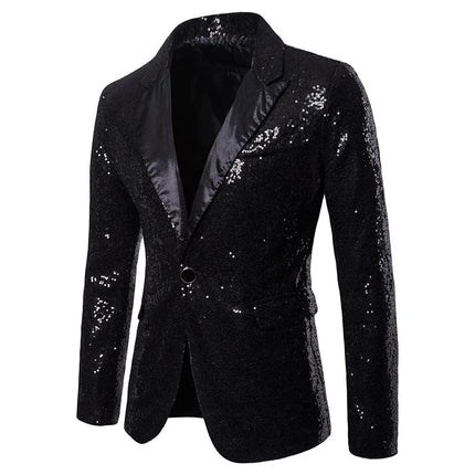 Men's Glitter Sequins Party Tuxedo  #S7051