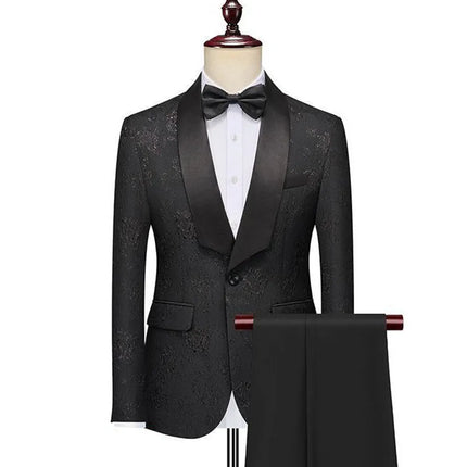 Men's Minimalist Elegance Suit  #S8308