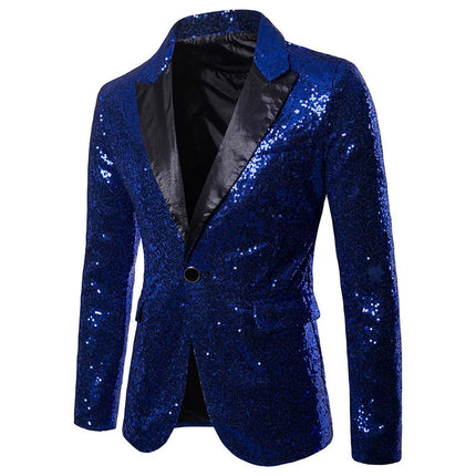 Men's Glitter Sequins Party Tuxedo  #S7051