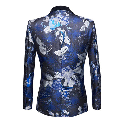 Men's Abstract Roses Jacket  #M8019