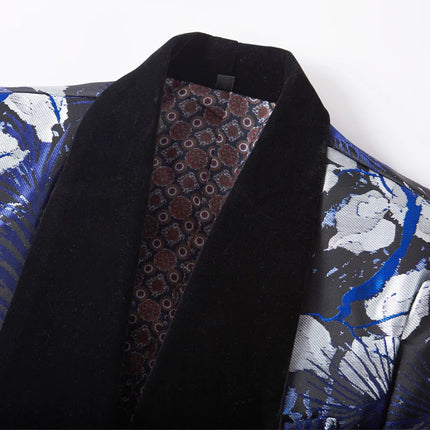 Men's Abstract Roses Jacket  #M8019
