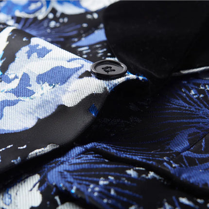 Men's Abstract Roses Jacket  #M8019
