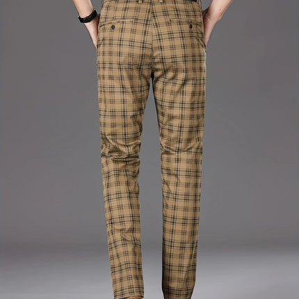 Men's Classic Plaid Pants #25627027 - Pants | Khaki / 30