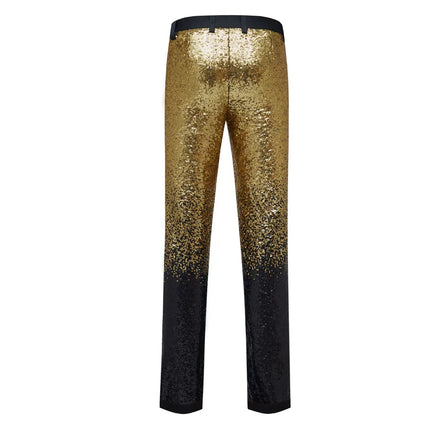 Men's Multicolor Sequins Trousers  #S8060