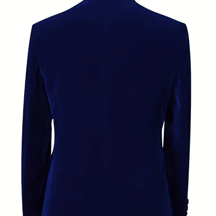 Men's Elegant Velvet Blazer #25061774 - Blazers | Wine / S