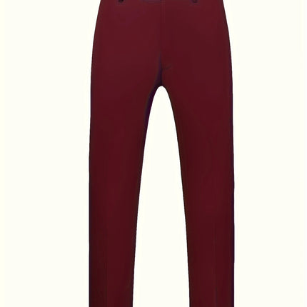 Men's 2pcs Suit #25630035 - Suits | Burgundy / XS
