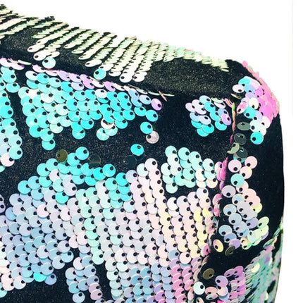 Men's Multicolor Sequins Blazer #S8400 - Blazers | Color1 / XS