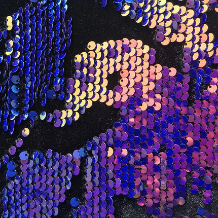 Men's Multicolor Sequins Blazer #S8400 - Blazers | Color1 / XS