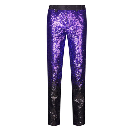 Men's Multicolor Sequins Trousers  #S8060