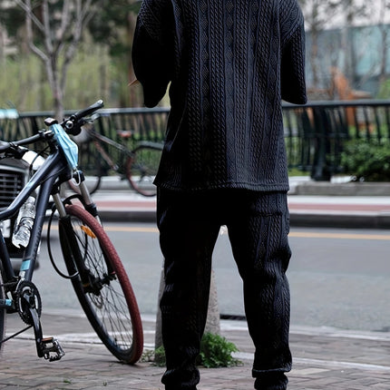 Men's Casual Knitwear Set #25062401 - | Khaki / S