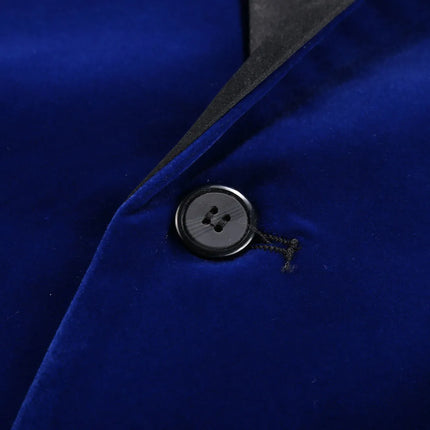 Men's Velvet Blazer  #S8028-1