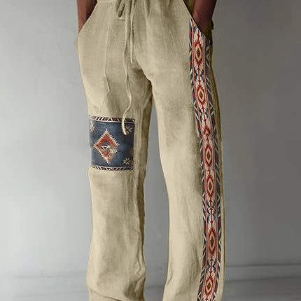 Men's Ethnic Style Pants #25060709 - Pants | Khaki / XS