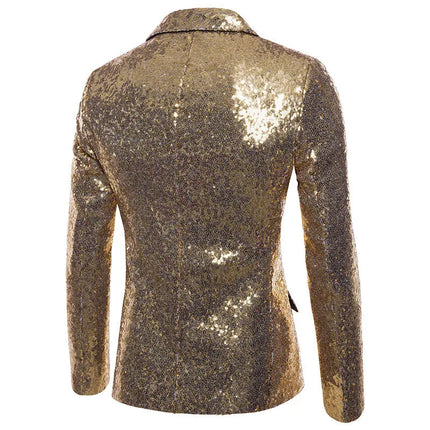 Men's Glitter Sequins Party Tuxedo  #S7051